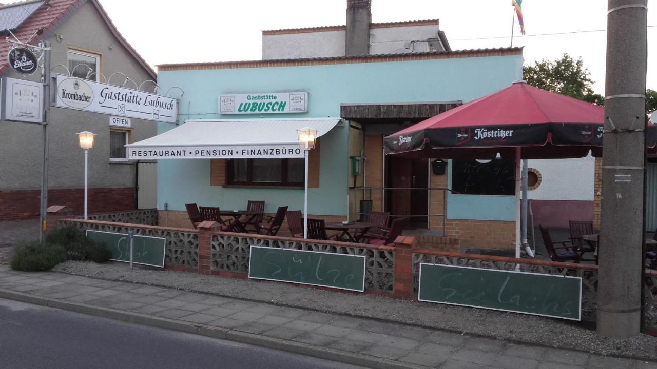 Restaurant Pension Lubusch Gahro Екстериор снимка