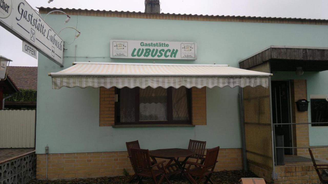 Restaurant Pension Lubusch Gahro Екстериор снимка